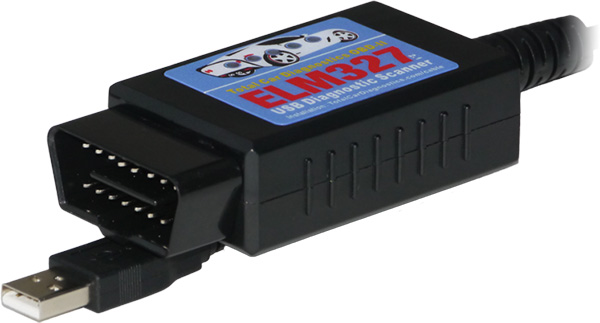 USB ELM327 OBD2 Car Detector Diagnostic Scanner Code Reader Tool with OBD2 