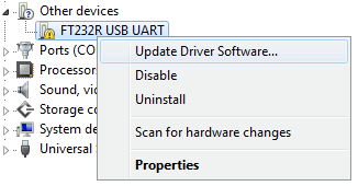 download software ft232r usb uart driver