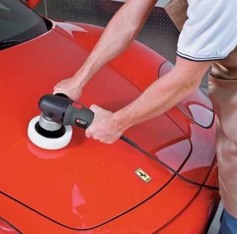 A Car Polisher is a tool used in exterior car detailing. 