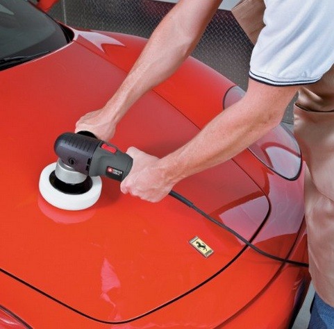 A Car Polisher is a tool used in exterior car detailing.