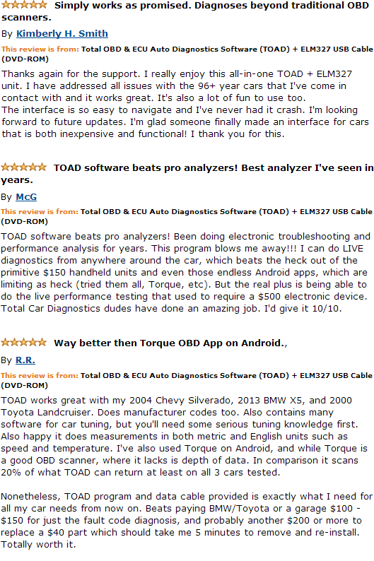 TOAD Review