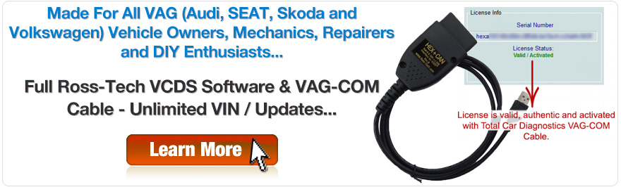 OBD Interface Valise Diagnostique VW AUDI VAG+K+CAN VAG COM SKODA SEAT VW AUDI 