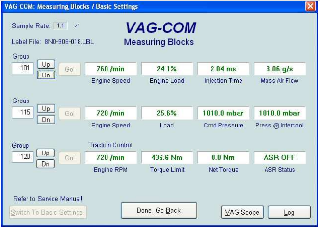 list of measuring blocks vcds list of measuring blocks vcds