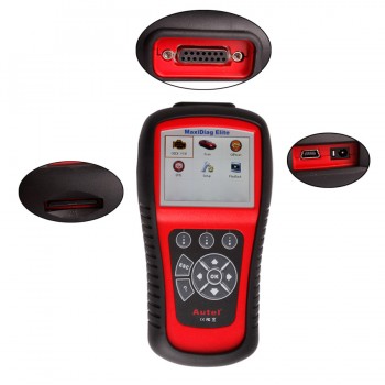 Autel MD802 MaxiDiag Scanner (All OEM Systems): For OBD-II / OBD-I Vehicles