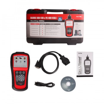 Autel MD802 MaxiDiag Scanner (All OEM Systems): For OBD-II / OBD-I Vehicles