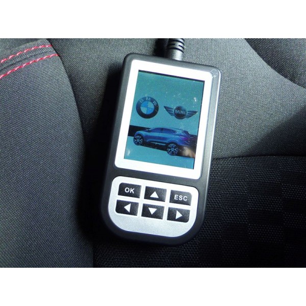 BMW C110 OBD2 Scanner Engine Diagnostic Airbag ABS Fault Code Scan Tool Reader 