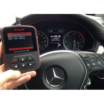 iCarsoft i980 Mercedes-Benz Diagnostics Scanner for 1996+ Cars (OBD2, EOBD)