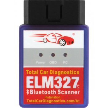 ELM327 Bluetooth Auto Diagnostic Scanner: OBD Scan Tool for OBD2, OBDII Cars, Vans, Trucks