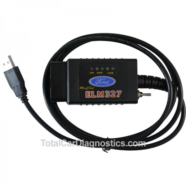 snack deadlock bestøver FORD ELM327 USB Auto Diagnostic Scanner: OBD Scan Tool for MSCAN Ford  Vehicles