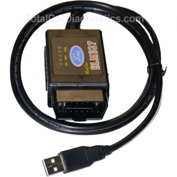 FORD ELM327 USB Auto Diagnostic Scanner: OBD Scan Tool for MSCAN Ford Vehicles