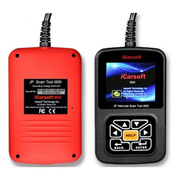 iCarsoft i850 Asian Cars Diagnostics Scanner for 1996+ Vehicles (OBD2, EOBD, JOBD, JDM)