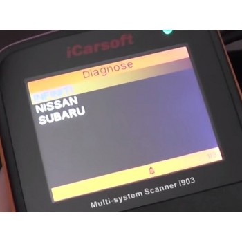 iCarsoft i903 (Nissan, Infiniti, Subaru) Diagnostics Scanner for 1996+ Cars