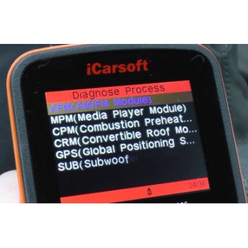 iCarsoft i907 Renault Diagnostics Scanner for 1996+ Cars (OBD2, EOBD)