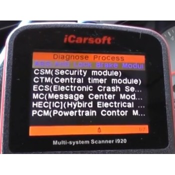 iCarsoft i920 Ford & Holden Diagnostics Scanner for 1996+ Cars (OBD2, EOBD)