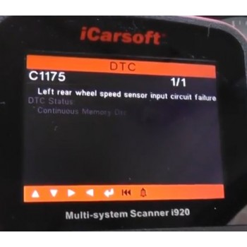iCarsoft i920 Ford & Holden Diagnostics Scanner for 1996+ Cars (OBD2, EOBD)