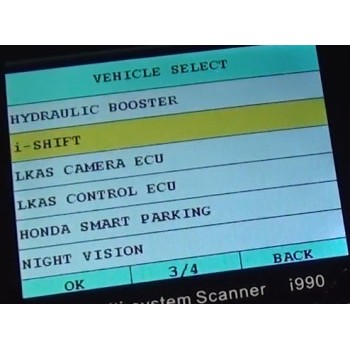 iCarsoft i990 Honda/Acura Diagnostics Scanner for 1996+ Cars (OBD2, EOBD, JOBD)