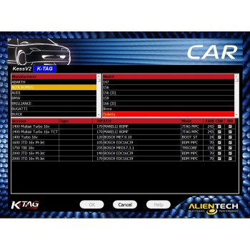 KTag Chiptuning Kit: Alientech K-Tag Chip Tuning for Car/Engine Remapping & Programming