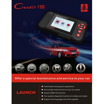 LAUNCH X431 CREADER VIII CRP129 - Car Diagnostic Scanner for 2018