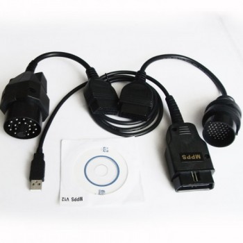 MPPS K+CAN Flasher + OBD USB Cable (Read/Write Map to Car ECU Chip)