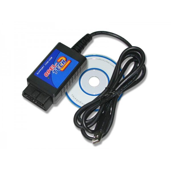 For OBD2 Tech2 USB Cable Auto Scanner Diagnostic Tool Interface for Opel 