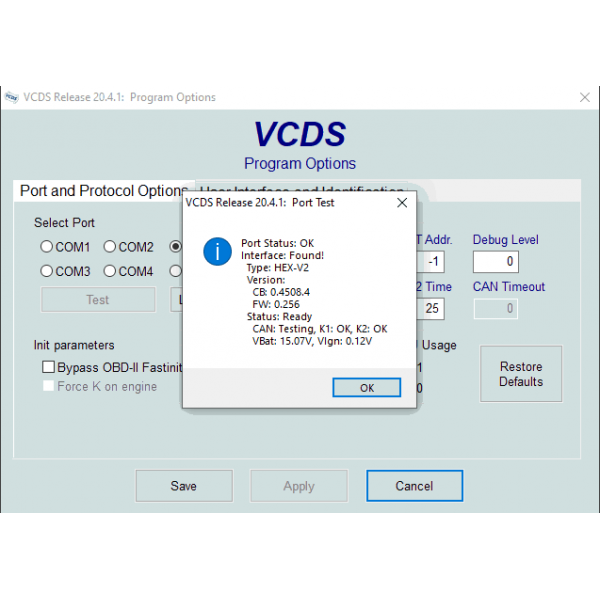 VAG-COM Scanner by Ross-Tech & VCDS Software (2021 Diagnostics Cable Tool)