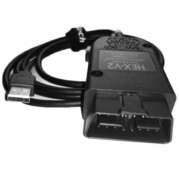 Cable vagcom vcds Ross-tech Obd Neuf CD Logiciel Français 2023 Vin