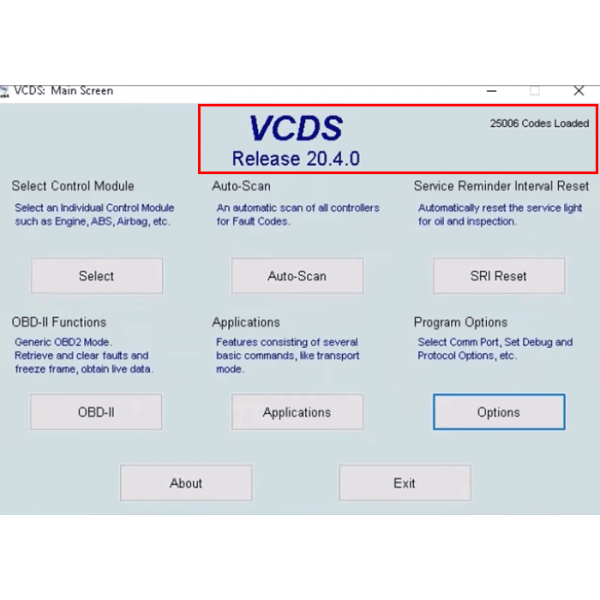 Vag Com Scanner Vcds 20.4 Auto Vcds Volkswagen Audi Scanner 