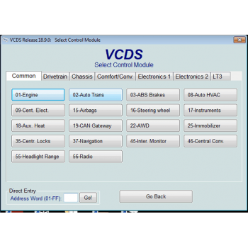 Ross-Tech VCDS Software (HEX V2 VAGCOM for Audi & Volkswagen Cars): V20.4