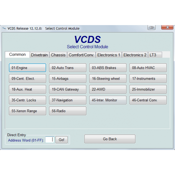 VAG-COM Scanner by Ross-Tech & VCDS Software (2021 Diagnostics Cable Tool)